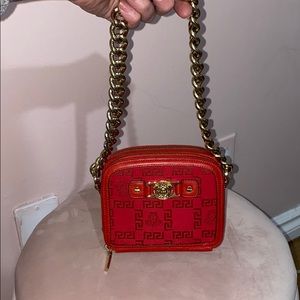 Authentic Versace double Sided Mini Chain purse